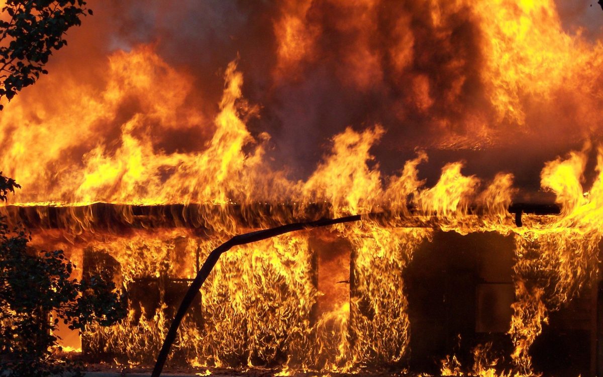 Inferno Consumes Historic Spruce Lodge at Victory Bible Camp